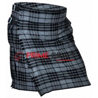 Men's Highlander Grey Tartan Scottish Kilt 13oz 5 yard